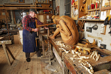 Holz / Wood Bodypainting