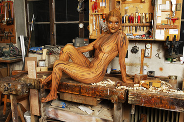 Holz / Wood Bodypainting