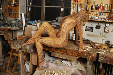 Holz / Wood Bodypainting