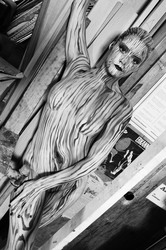 Holz / Wood Bodypainting