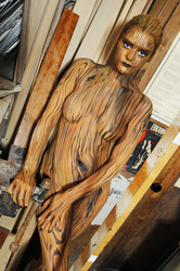 Holz / Wood Bodypainting