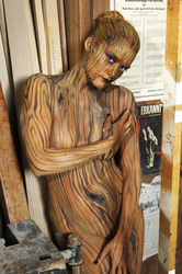 Holz / Wood Bodypainting