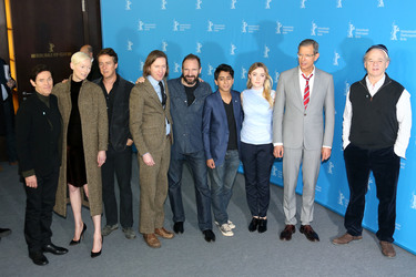 Willem Dafoe, Tilda Swinton, Edward Norton, Wes Anderson, Ralph Fiennes, Tony Revolori, Saoirse Ronan, Jeff Goldblum, Bill Murray