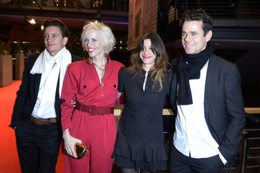 Katja Eichinger mit Freund Anthony James, Tom Tykwer mit Gattin Marie Steinmann