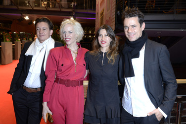 Katja Eichinger mit Freund Anthony James, Tom Tykwer mit Gattin Marie Steinmann