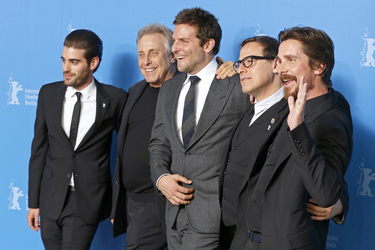 Matthew Budman, Charles Roven, Bradley Cooper, David O. Russell, Christian Bale