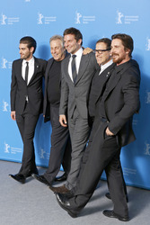 Matthew Budman, Charles Roven, Bradley Cooper, David O. Russell, Christian Bale