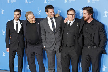 Matthew Budman, Charles Roven, Bradley Cooper, David O. Russell, Christian Bale