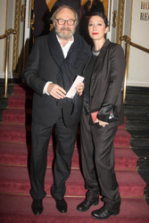 Klaus Maria Brandauer mit Gattin Natalie Krenn