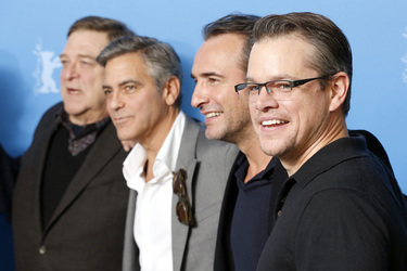 John Goodman, George Clooney, Jean Dujardin, Matt Damon