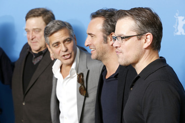 John Goodman, George Clooney, Jean Dujardin, Matt Damon