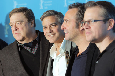 John Goodman, George Clooney, Jean Dujardin, Matt Damon