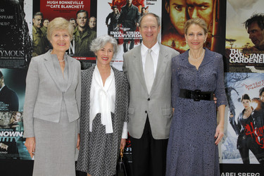 Friede Springer, Giovanna Stefanel-Stoffel, John B. Emerson mit Gattin Kimberly