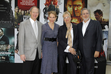 John B. Emerson mit Gattin Kimberly, Doris Dörrie, Martin Moszkowicz