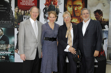 John B. Emerson mit Gattin Kimberly, Doris Dörrie, Martin Moszkowicz