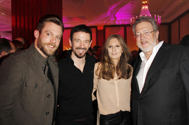 Ken Duken, Oliver Berben mit Freundin Katrin Kraus, Martin Moszkowicz