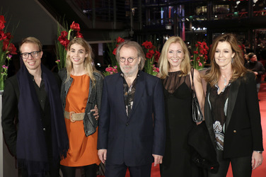 Ludvig Andersson, Mimi Schöller, Benny Anderson (Abba), Gast, Andrea Schöller