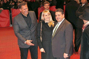 Ralf Moeller, Sigmar Gabriel mit Gattin Anke Stadler Gabriel