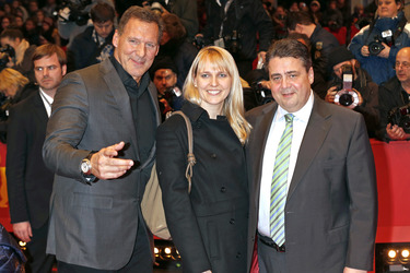 Ralf Moeller, Sigmar Gabriel mit Gattin Anke Stadler Gabriel