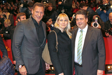 Ralf Moeller, Sigmar Gabriel mit Gattin Anke Stadler Gabriel