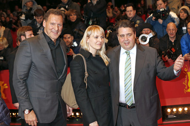 Ralf Moeller, Sigmar Gabriel mit Gattin Anke Stadler Gabriel