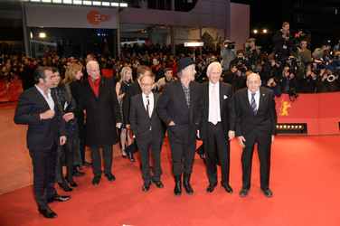 Jean Dujardin, Bob Balaban, Bill Murray, Robert Edsel, Harry Ettlinger