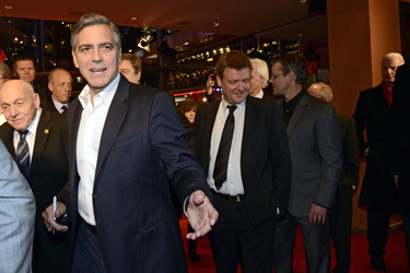 George Clooney, Justus von Dohnányi, Matt Damon