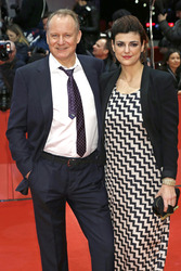 Stellan Skarsgard mit Gattin Megan Everett