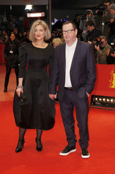 Lars von Trier mit Partnerin Bente Fröge
