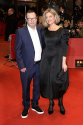 Lars von Trier mit Partnerin Bente Fröge