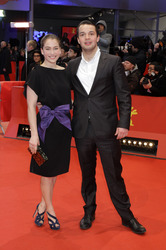 Henriette Confurius mit Begleitung