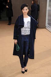 Burberry Prorsum Fashion Show, London Fashion Week
