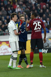 Bundesliga Spiel Hannover 96 gegen FC Bayern München, Hannover