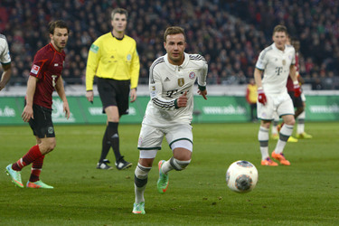 Bundesliga Spiel Hannover 96 gegen FC Bayern München, Hannover