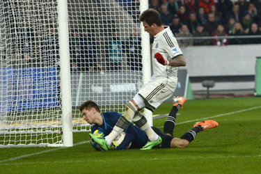 Bundesliga Spiel Hannover 96 gegen FC Bayern München, Hannover