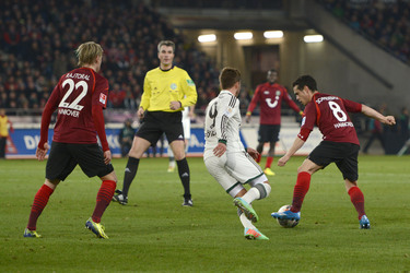 Bundesliga Spiel Hannover 96 gegen FC Bayern München, Hannover