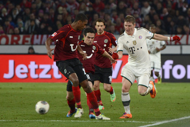 Bundesliga Spiel Hannover 96 gegen FC Bayern München, Hannover