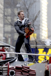 'Sharknado 2' Dreharbeiten, New York