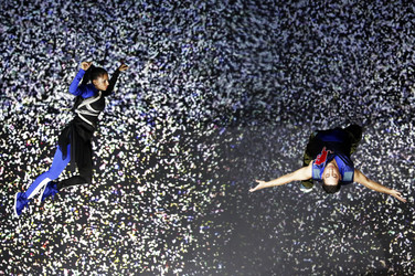 'Red Bull Flying Illusion' Preview, Berlin