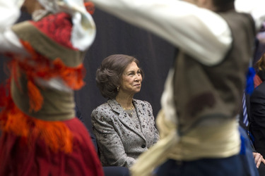 Königin Sofia besucht das Spanische Nationalballett, Madrid