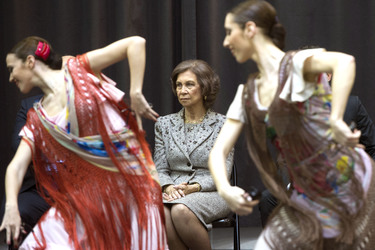 Königin Sofia besucht das Spanische Nationalballett, Madrid