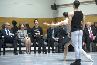 Königin Sofia besucht das Spanische Nationalballett, Madrid
