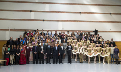 Königin Sofia besucht das Spanische Nationalballett, Madrid