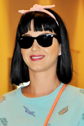 Ankunft von Katy Perry in Japan