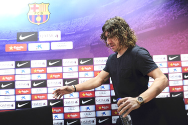 Carles Puyol Pressekonferenz, Sant Joan Despi