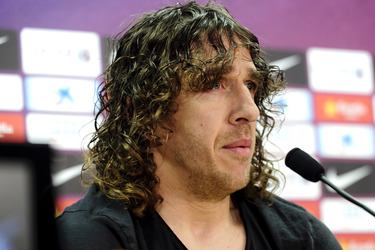 Carles Puyol Pressekonferenz, Sant Joan Despi