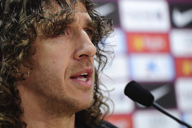 Carles Puyol Pressekonferenz, Sant Joan Despi
