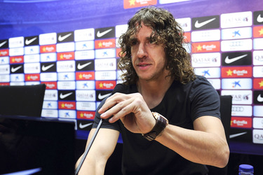 Carles Puyol Pressekonferenz, Sant Joan Despi