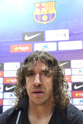Carles Puyol Pressekonferenz, Sant Joan Despi