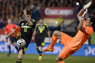 FIFA Freundschaftsspiel Spanien gegen Italien, Madrid